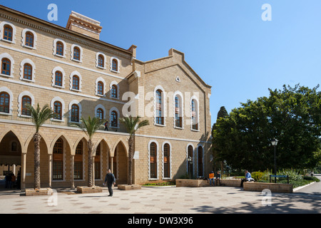 Campus de l'Université américaine de Beyrouth situé sur la mer Méditerranée, à Beyrouth, au Liban. Banque D'Images