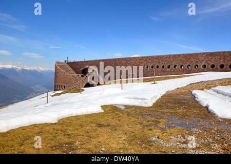 Santa Maria degli Angeli, Monte Tamaro Banque D'Images