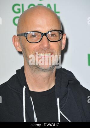 Los Angeles, CA, USA. Feb 26, 2014. Moby aux arrivées de Global Green USA 11th Annual Pre-Oscar Party, Avalon Hollywood, Los Angeles, CA le 26 février 2014. Credit : Dee Cercone/Everett Collection/Alamy Live News Banque D'Images
