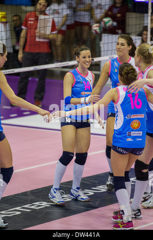 Finale di Coppa Italia Serie A1 Femminile di Pallavolo Banque D'Images