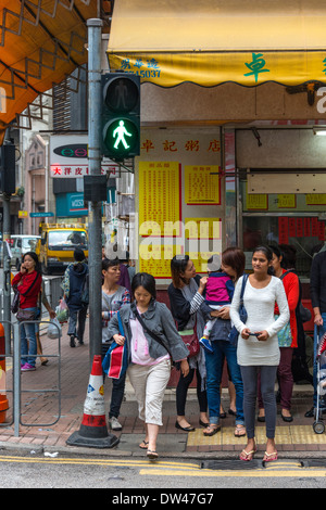 Wan Chai, Hong Kong Banque D'Images