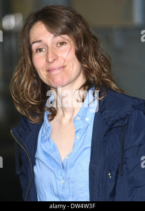 Helen Baxendale en dehors des studios ITV de Londres, Angleterre - 08.10.12 Avec : Helen Baxendale Où : London, Royaume-Uni Quand : 08 Oct 2012 Banque D'Images