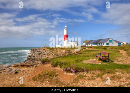 Portland Bill Lighthouse Dorset Banque D'Images