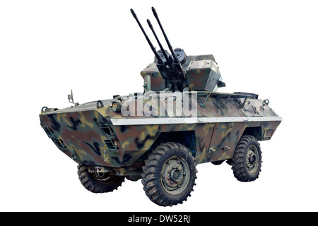 Un coupé d'une BOV 3 yougoslave automoteur mobile avions anti système utilisé par forces armées du pacte de Varsovie et toujours en service Banque D'Images