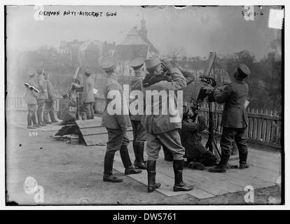 Canon anti-aérien allemand (LOC) Banque D'Images