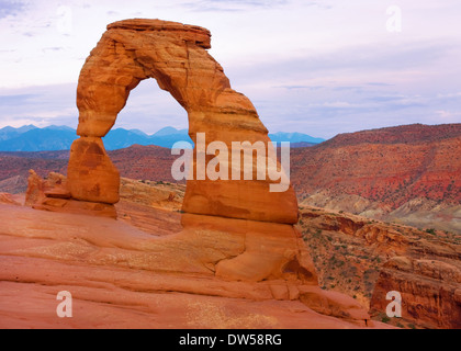 Delicate Arch, Arches National Park, Utah, USA Banque D'Images