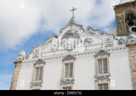 L'église de Nossa Senhora do Rosário Olhão Algarve Portugal Europe Banque D'Images