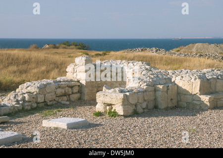 Chersonesos Taurica ruines, musée en plein air à Sébastopol, Ukraine Banque D'Images