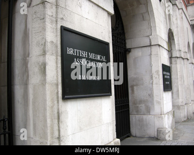 British Medical Association ou BMA siège, Londres, Angleterre, Royaume-Uni Banque D'Images