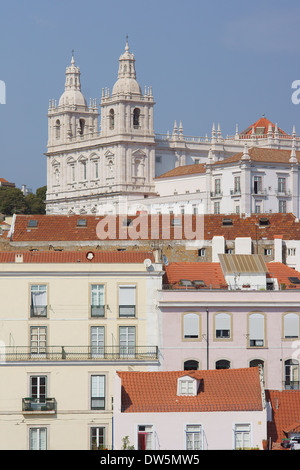 Alfama Lisbonne Lisboa Portugal Banque D'Images