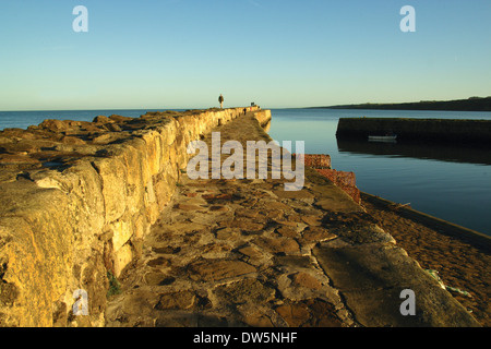 Le port historique de St Andrews, St Andrews Fife. St Andrews est le Saint Patron de l'Ecosse Banque D'Images
