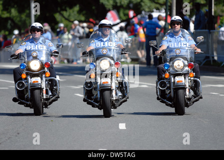 Philadelphia Police moto Banque D'Images