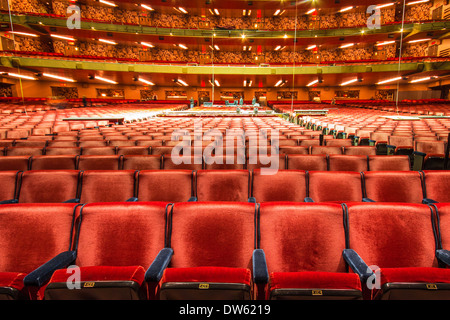 NEW YORK CITY - jan 12 : Grand view de Radio City Music Hall à Manhattan le Jan 12 2013 Banque D'Images