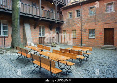 Ancienne prison de la ville médiévale de Wroclaw Pologne Banque D'Images