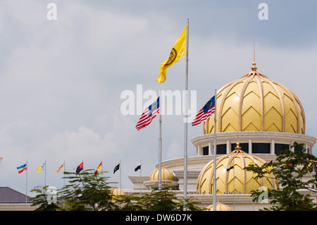 Le nouveau palais royal à Kuala Lumpur, Malaisie. Banque D'Images