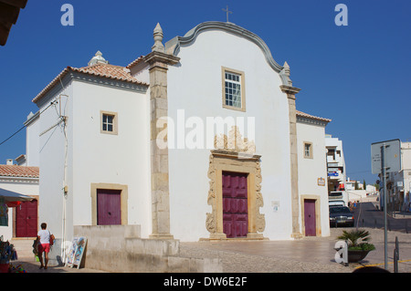 Albufeira Algarve Portugal église Banque D'Images