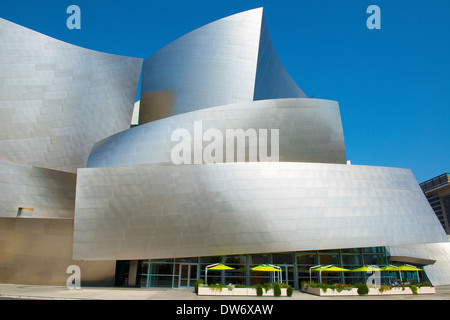 Walt Disney Concert Hall Grand Ave Los Angeles California USA Banque D'Images