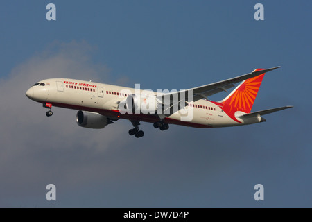 BOEING 787 DREAMLINER D'AIR INDIA Banque D'Images