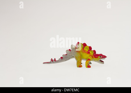 Petit jouet Figurine dinosaure Banque D'Images