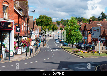 High Street, Haslemere, Surrey, Royaume-Uni Banque D'Images