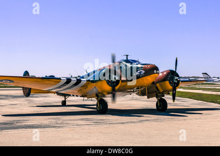 Un Beechcraft C-45 Expediter transport VIP avion depuis 1944 Banque D'Images