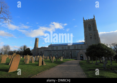 Saint Nicholas church à Blakeney, Norfolk, Angleterre, Royaume-Uni. Banque D'Images