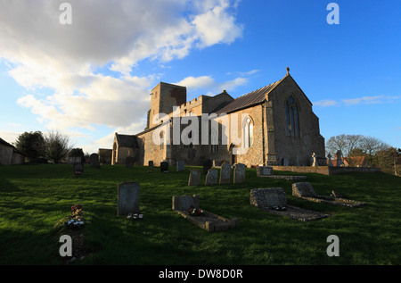 L'église de Saint tous à Morston dans North Norfolk, Angleterre, Royaume-Uni. Banque D'Images