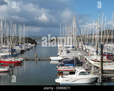 Marina de Howth Banque D'Images