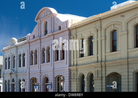 Bâtiments historiques, Franklin Wharf, Sullivans Cove, alias Macquarie Wharf, Hobart, Tasmanie, Australie Banque D'Images