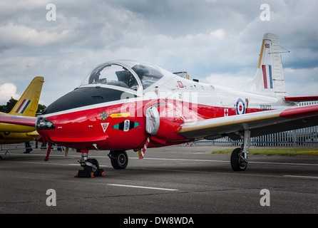 Jet Provost T.5A à un spectacle aérien britannique Banque D'Images