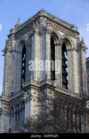 Le Clocher De La Cathédrale Notre-Dame, l'UNESCO World Heritage Site, Amiens, Picardie, France, Europe "Notre Dame de Paris' Banque D'Images