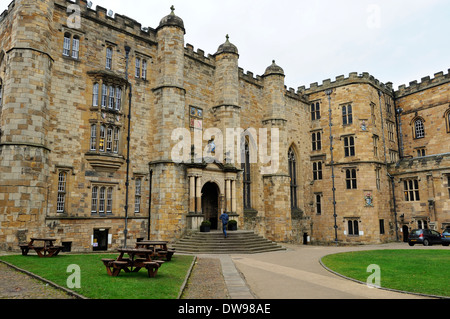Cour de château de Durham (University College London) County Durham, Angleterre Banque D'Images