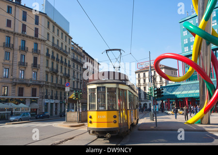 Stazione Nord Cadorna, Piazza Cadorna, Milano, Milan, Italie Banque D'Images