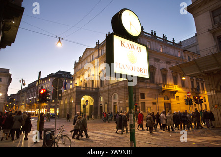 Teatro all Scala, La Scala, l'opéra de Milan, Italie Banque D'Images