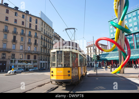 Stazione Nord Cadorna, Piazza Cadorna, Milano, Milan, Italie Banque D'Images