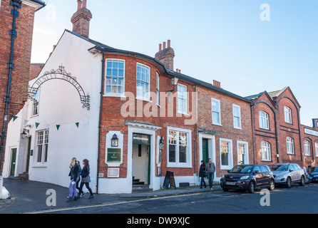 Brasserie Henley, l'ancien site de la brasserie Brakspear, maintenant un bistrot au Henley-on-Thames, Oxfordshire, England, GB, au Royaume-Uni. Banque D'Images