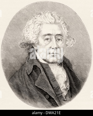 Matthew Boulton, 1728 - 1809. Fabricant anglais et partenaire d'affaires de l'ingénieur écossais James Watt. Banque D'Images