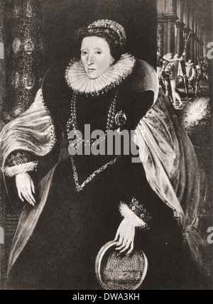 Elizabeth I, 1533 - 1603, reine d'Angleterre et l'Irlande. Banque D'Images