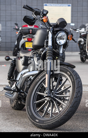 Harley-Davidson Motorcycle, Londres Angleterre Royaume-Uni Banque D'Images