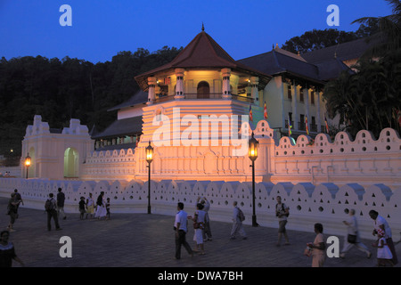 Sri Lanka, Kandy, Temple de la dent, Dalada Maligawa, b Banque D'Images