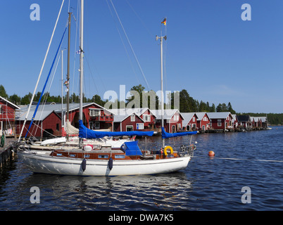 Mellanfjärden, Gävleborgs län, hälsingland, Schweden, Banque D'Images