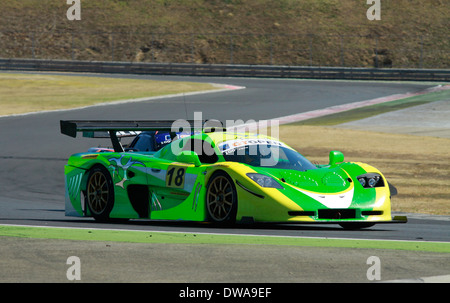 Mosler MT900 R GT3 de l'équipe de Jumeirah bleu pendant le week-end de course Open GT sur l'Hungaroring en septembre 2012 Banque D'Images