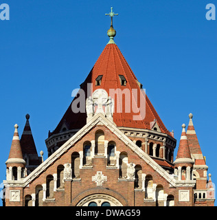 Dom Square et Eglise Votive de Szeged Hongrie région Csongrad Banque D'Images