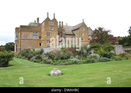 Château de Broughton, près de Banbury, Oxfordshire. Banque D'Images