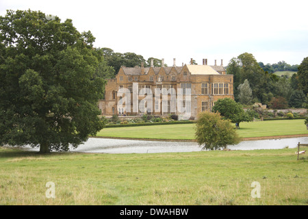 Château de Broughton, près de Banbury, Oxfordshire. Banque D'Images