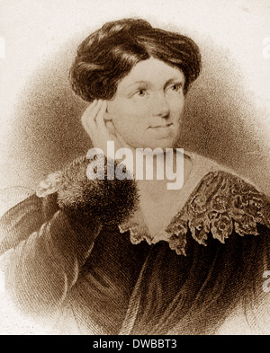 Harriet Martineau période victorienne Banque D'Images