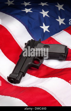 American Gun Law Banque D'Images