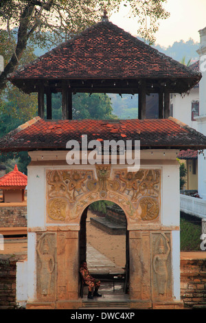 Sri Lanka, Kandy ; Natha Devale, hindou de culte, Banque D'Images
