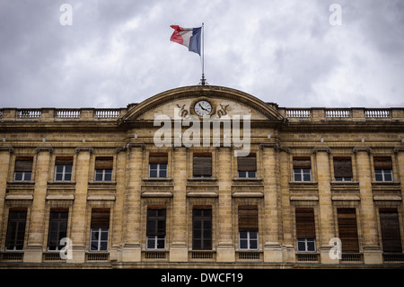 Bordeaux - Hôtel de Ville (City Hall). France Banque D'Images