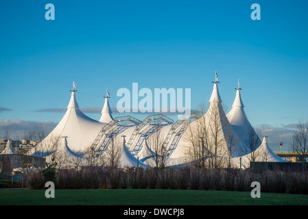 Big Top tente, Vancouver, British Columbia, Canada Banque D'Images
